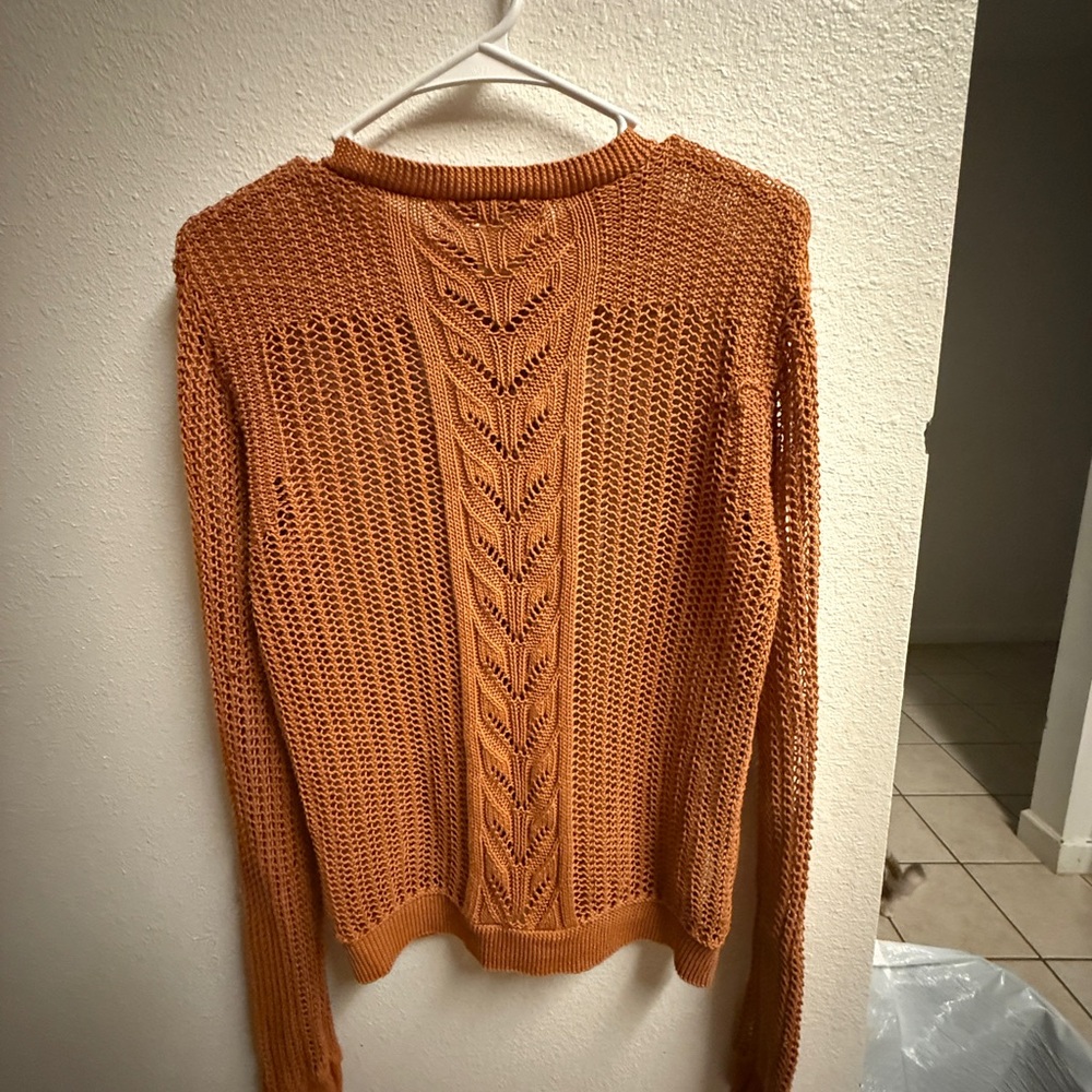 Paul & Joe Warm Knit Sweater in Orange